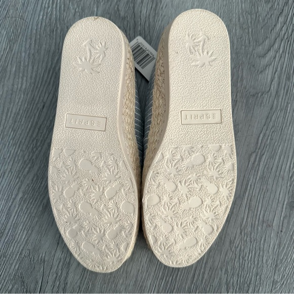 ESPRIT Blue & White‎ Striped Espadrilles – New with Tags (NWT) - Picture 2 of 5